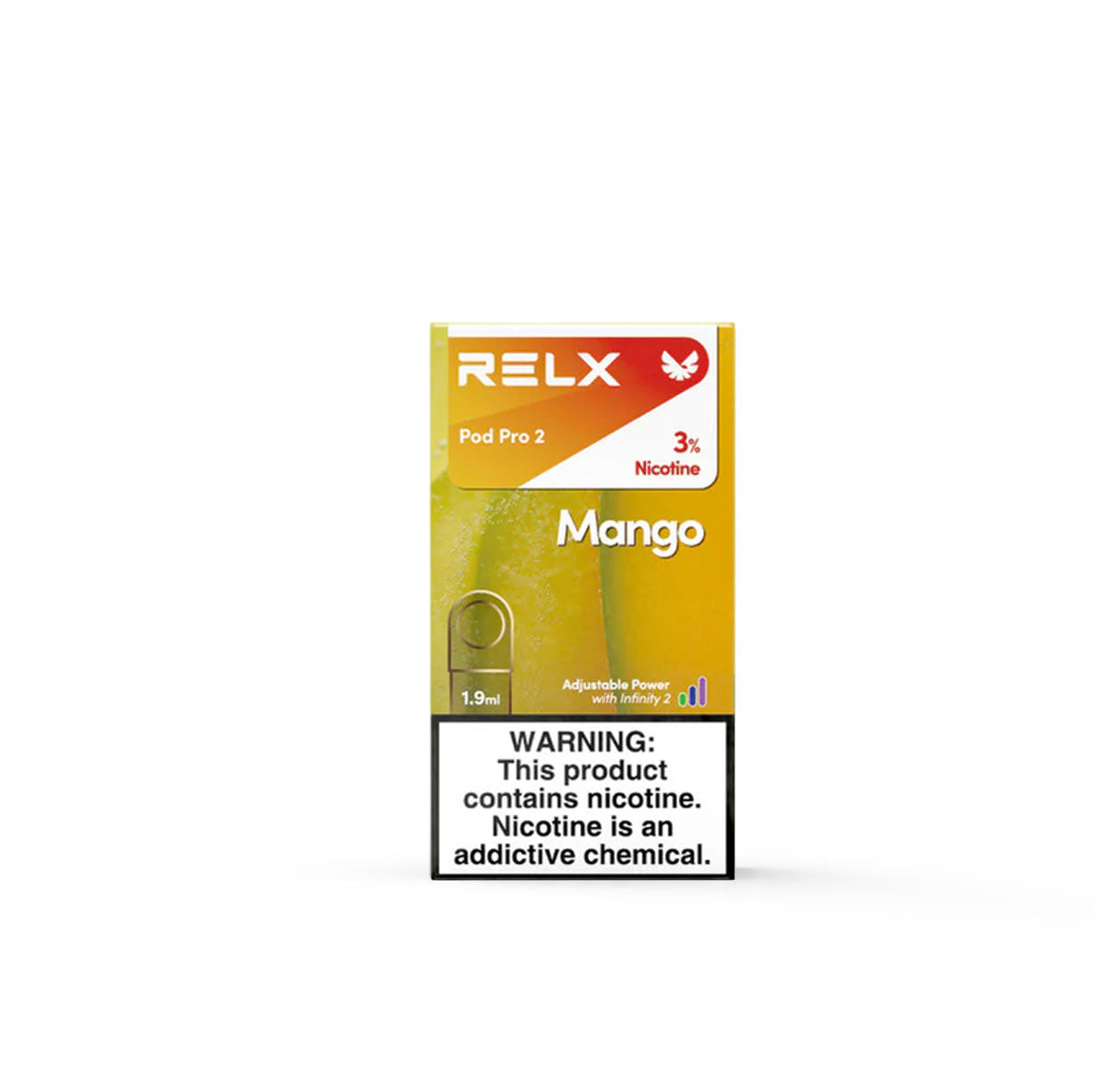 RELX 悅刻原廠煙彈（一盒三顆，1.9ml）