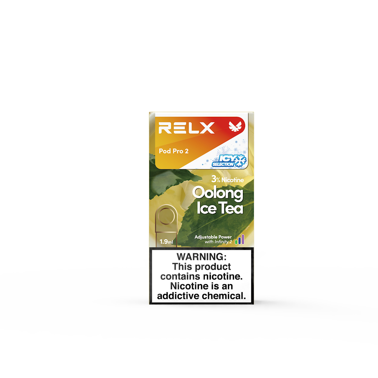 RELX 悅刻原廠煙彈（一盒三顆，1.9ml）