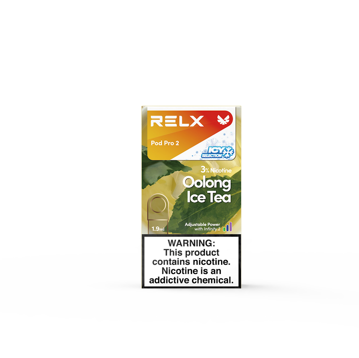 RELX 悅刻原廠煙彈（一盒三顆，1.9ml）