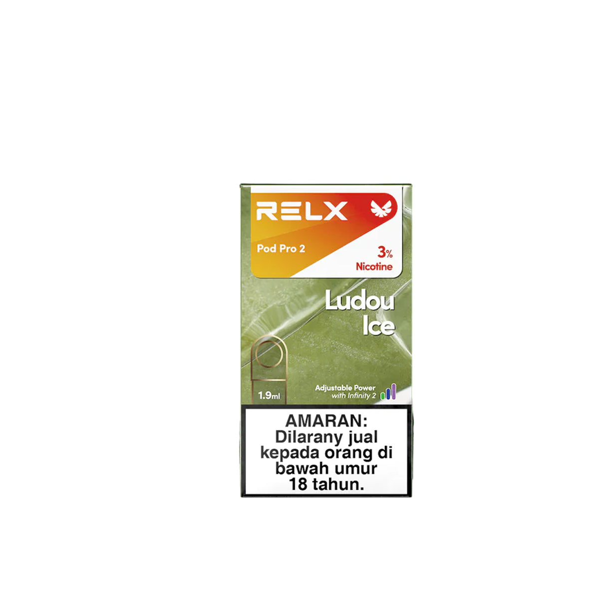 RELX 悅刻原廠煙彈（一盒三顆，1.9ml）